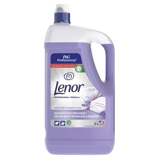 Balsam de rufe Lenor Professional lavanda, 5L