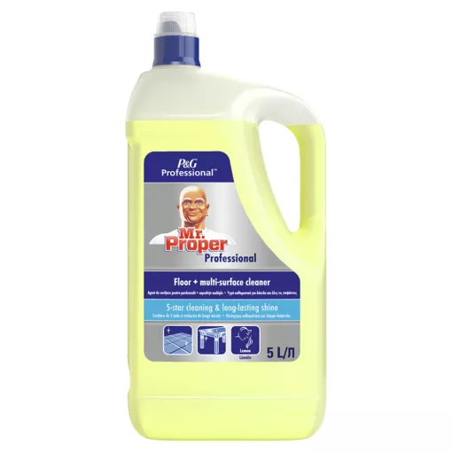 Solutie pardoseli si multisuprafete MR. PROPER Professional, Lamaie, 5L