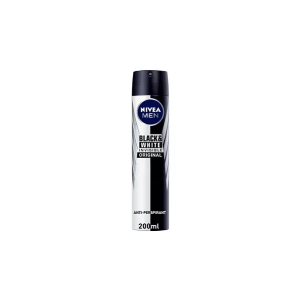Nivea deo black&white invisible, 200ml