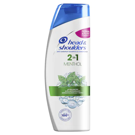 Sampon Head&Shoulders Mentol 2 in 1, 360 ml