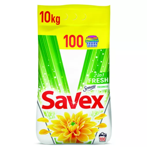 Savex detergent automat 2in1 fresh, 10Kg